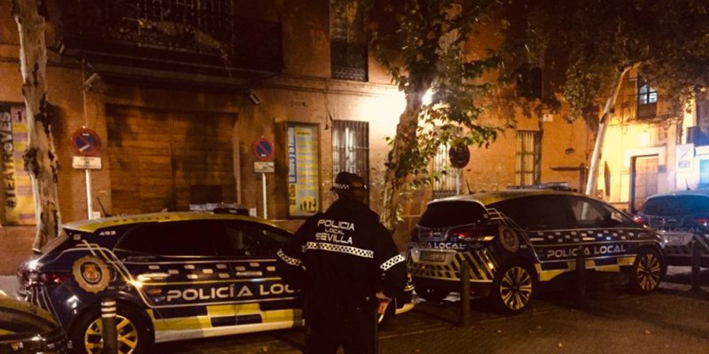 Policía local institucional en servicio